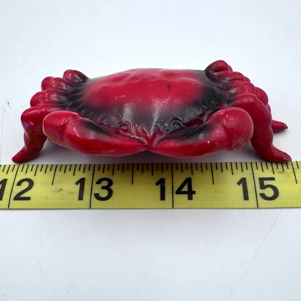 VTG MCM Red Crab Salt & Pepper Shaker Japan Kitschy Retro Kitchen From The Ocean